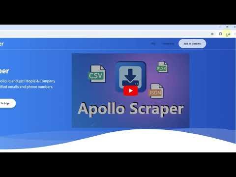 Apollo Scraper