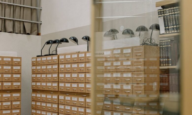archive review numbers and ids listed