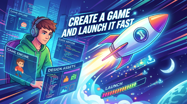 Create a Game And Launch It Fast